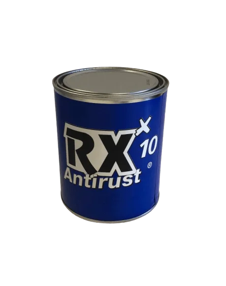 Caprotech RX10 zwart 1 liter Bus Anti Roest Product bewerken Behandelen Rustbuster 010.1000.1000